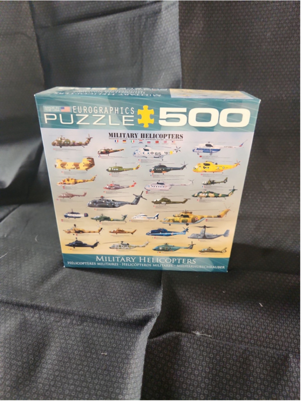 Eurographics Military Helicopters 500 Piece Jigsaw Puzzle Aircraft